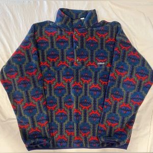 Rare Vintage 1994 Patagonia Aztec Snap-T Synchilla Men’s XL
